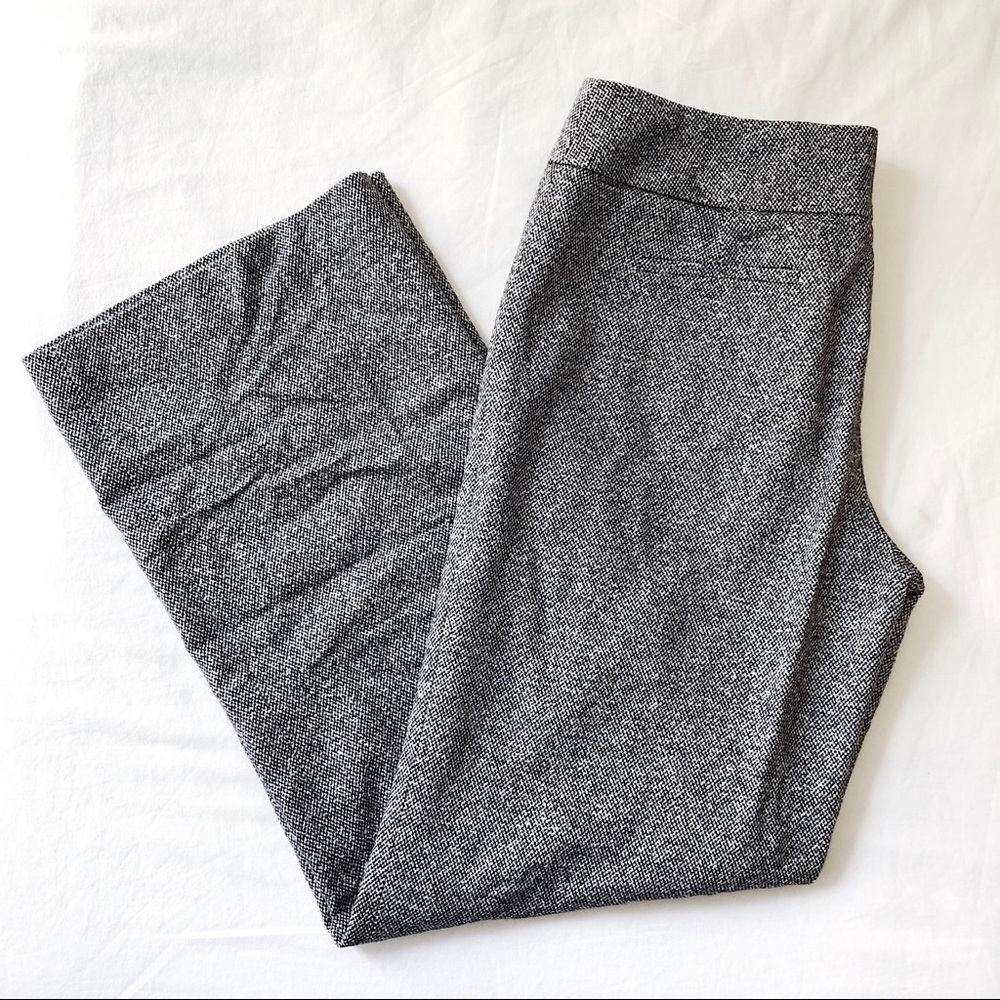 Talbots Textured Wide-Leg Trousers